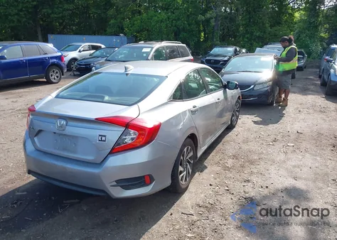 2017 Honda Civic Ex from USA, damaged, VIN 2HGFC2F72HH520517